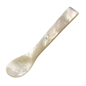 Mother of Pearl Spoon Handmade Natural Shell Eco-Friendly Customizable Tableware for Hotel & Restaurant Use Wholesale - Product Image 1
