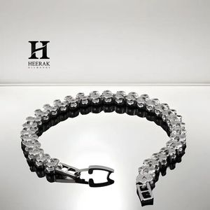 Sparkling Multi-Row Diamond Link Bracelet, High-End Fashion Jewelry for <b>Men</b>/Women - Product Image 3