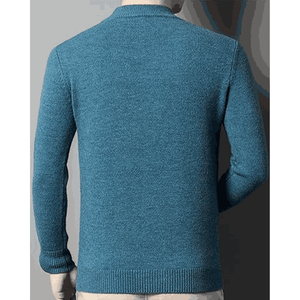 Pulls en mohair unisexes pour hommes, col rond, mohair - cachemire, pull d'hiver tendance, respirant, pull en mohair pour hommes, chaud - Product Image 5