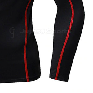 Nouveau stock – Rashguard homme adulte, finition lisse, respirant, léger, séchage rapide, manches longues, tissu Spandex/Polyester, flexible - Product Image 5