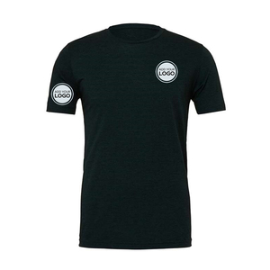 เสื้อยืดแขนสั้น 50/50 ผ้าฝ้ายพีมา ทรงเข้ารูป ผ้าเจอร์ซีย์ เสื้อยืดเบสิคแบบยูนิเซ็กซ์ - Product Image 1
