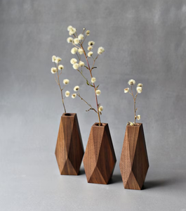 Wood Flower Vases Ornaments Decorations Wholesale Vase Home Decoration Solid Wood Arrange Flowers Vase - Product Image 4