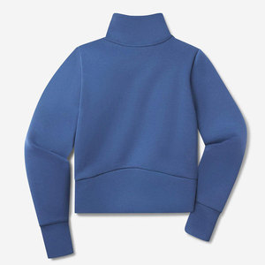Factory Direct Wholesale Custom Color Size <b>Women</b> <b>Half</b> <b>Zip</b> Winter <b>Sweatshirt</b> Custom Printing Front Logo Trendy Design Casual - Product Image 6