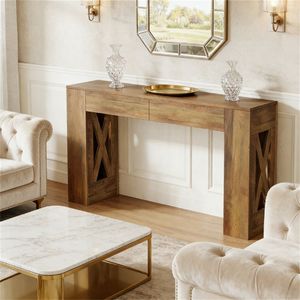 Consolle con Spazio di Archiviazione per Utilizzo come Tavolino da Divano o Tavolo d'Ingresso - Product Image 1