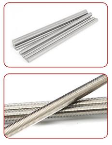 Tiges filetées en acier inoxydable de qualité supérieure pour la fixation industrielle et la construction, haute résistance, grades 304 et 316 - Product Image 2