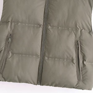 Chaqueta Bomber para Hombre, Casual, Otoñal, Cierre de Cremallera de PU No Tejido, Servicio OEM, Exterior de Nailon Ecológico - Product Image 2