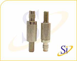 Pince à câble robuste en laiton avec tige moletée de précision pour systèmes de suspension de câbles réglables - Product Image 5