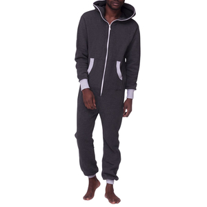 Nuevo Mono de Moda para Hombre, Elegante, de Invierno, Térmico, de Forro Polar, Talla Grande, de Secado Rápido, Transpirable, con Capucha, Informal, con Bolsillos - Product Image 1