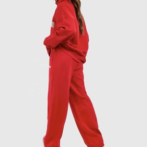 Nouveau design, survêtement pour homme, hiver, à capuche, décontracté, uni, léger, taille élastique, coton, polyester, haute qualité, respirant, séchage rapide - Product Image 4