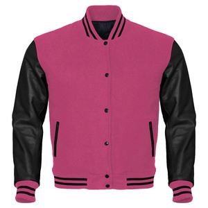 <b>Men</b> Winter Eco Friendly Varsity Letterman <b>Jackets</b> with Custom Design Embroidery in Polyester Cotton - Product Image 5