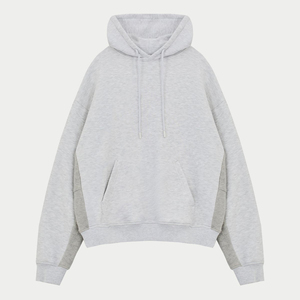 Hoodie and Sweatshirt Thermal 100% Cotton <b>Acid</b> Wash French Terry Heavyweight Oversized <b>Drop</b> Shoulder Boxy Hoodies for Men's - Product Image 1