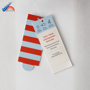 ป้ายกระดาษแขวนเสื้อผ้าพร้อมเชือกพิมพ์โลโก้ตามสั่ง - Product Image 3