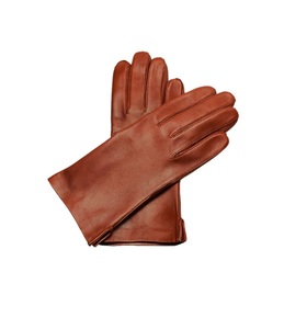 Gants de vélo en cuir jaune respirants avec doublure thermique en microfibre, longueur poignet, décontractés, pour usage quotidien en extérieur printemps-été - Product Image 3