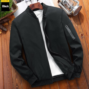 Chaqueta Bomber Personalizada para Hombre, 100% Algodón, Chaqueta Casual Ajustada con Bordado Personalizado - Product Image 6
