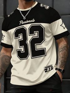 เสื้อเบสบอลทรงครอปโอเวอร์ไซส์ แขนสั้น คอกลม สไตล์ Y2K สตรีทแวร์ สำหรับผู้ชาย ผลิตจากวัสดุรักษ์โลก เหมาะสำหรับงานพิมพ์ซับลิเมชั่นและสกรีน - Product Image 4