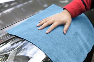 Woven Microfiber <b>Cleaning</b> <b>Cloths</b> (Value Pack 36) 16" X 16" Highly Absorbent Quick-Dry Lint-Free Reusable Kitchen Towels - Product Image 2