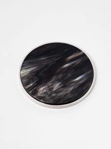 Ensemble de sous-verres en corne écologique raffinés et artisanaux de première qualité pour les hôtels, les restaurants, les bars, les cafés, les maisons, la décoration de table, la protection - Product Image 5