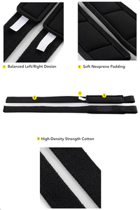 Sangle de poignet en coton premium, support réglable pour la musculation, la gym et l'entraînement, bande de compression respirante - Product Image 3