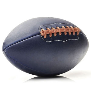 Ballons de rugby en coton à surface lisse pour entraînement et pratique, ballons de rugby en coton avec logo personnalisé, fournisseur direct d'usine. - Product Image 2