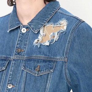 เสื้อแจ็คเก็ตแฟชั่นฤดูหนาวพร้อมแจ็คเก็ตยีนส์พรีเมียมแบบดิสเทรส สวมใส่สบายและทนทาน - Product Image 6