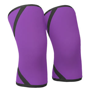 Mantiene la posición firme de la rodilla durante sentadillas exigentes con rodilleras duraderas para levantamiento de pesas hechas a medida. - Product Image 2