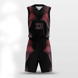 Concevez votre propre uniforme de basket-ball, 100% polyester, style tendance, uniforme de basket-ball de qualité supérieure - Product Image 6