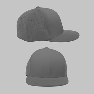 Casquette de baseball de sport structurée en polyester uni réglable avec broderie personnalisée et logo imprimé Sandwich Brim Plus Size Caractéristique - Product Image 5