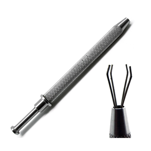 Juego de 3 Piezas de Herramientas Manuales para Perforaciones de Bola (Ball Grabeer) de 4.7 Pulgadas, para Joyería Quirúrgica, Sujetan Perforaciones de 3mm-8mm, Diseño Mejorado, Acero Inoxidable Premium, Reutilizables - Product Image 5