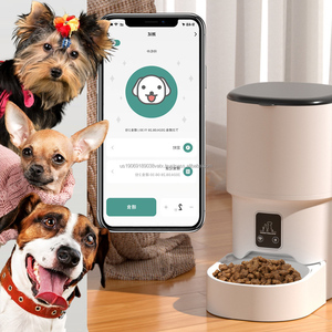Mangeoire automatique de luxe en plastique pour animaux de compagnie, nouveau design, distributeur de bols d'eau et de nourriture pour chat et chien, mangeoires durables - Product Image 4