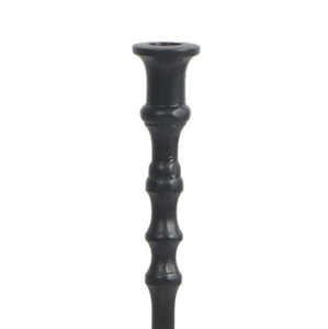 Support de bougie en aluminium moulé noir mat, vente en gros, pour la décoration intérieure, qualité supérieure, fait main, personnalisable - Product Image 4