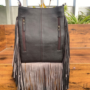 กระเป๋าสะพายพาดลำตัวหนังแท้ใบใหญ่ทำจากหนังแท้หรูหรามีดีไซน์ใหม่ - Product Image 5