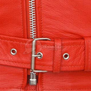 แจ็คเก็ตมอเตอร์ไซค์หนังแท้ ราคาดีที่สุด สำหรับผู้ชาย สีพื้น ขายออนไลน์ ระบายอากาศได้ดี - Product Image 6