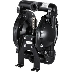 Pompa Idraulica a Doppia Membrana in Alluminio Azionata ad Aria, Ingresso/Uscita 1'', 35 GPM Max, 120 PSI, Membrana in Nitrile QBY4 25L - Product Image 4
