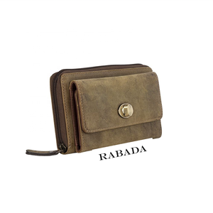 วินเทจหนังซิปกระเป๋าสตางค์คลัทช์หญิงขนาดใหญ่ความจุกระเป๋าเงินเหรียญผู้หญิงผู้ถือบัตรเครดิตโทรศัพท์คล้องมือคลัทช์ - Product Image 3