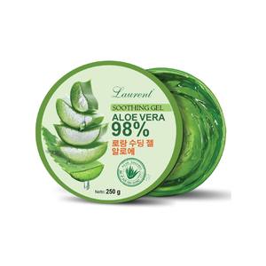 Gel Calmante de Aloe Vera Laurent, Hidratante de Té Verde y Aloe Vera para Todo Tipo de Piel, Uso Nocturno - Product Image 1