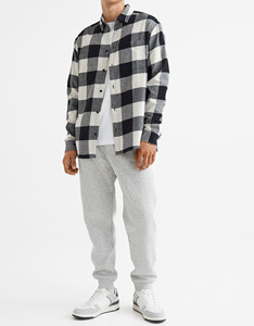 <b>Men</b> Casual OEM/ODM Customized <b>Flannel</b> Dress <b>Shirt</b> 100% Cotton High Quality denim style long sleeve button up <b>shirt</b> - Product Image 1