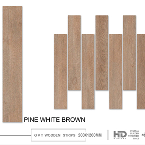 Azulejos de Porcelana Vitrificada con Acabado Digital Decorativo 8X48 para Pisos, Paredes Interiores y Aplicaciones de Diseño de Lujo - Product Image 1
