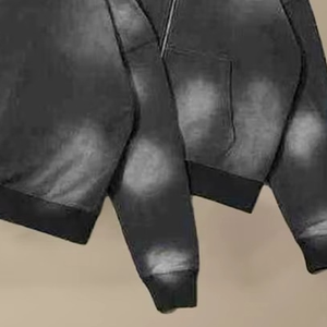 Conjuntos Deportivos de Felpa de Algodón para Hombre, Sudadera con Cremallera, Pantalones para Correr, Conjunto Deportivo de Dos Piezas, Talla Grande - Product Image 5