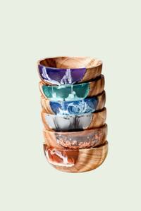 Bol de service écologique en bois d'acacia/mangue de qualité supérieure pour salade, fruits, pâtes - Grand bol profond pour la maison et la restauration - Product Image 5