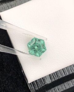 Turmalina natural de Afganistán, corte hexagonal facetado, piedra preciosa perfecta para la fabricación de joyería fina y venta al por mayor. - Product Image 2