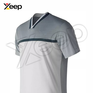 เสื้อฟุตบอลผู้ชาย XEEP รุ่นปรับแต่งได้ XC-SU-36 ผ้าโพลีเอสเตอร์ระบายอากาศ แห้งเร็ว พิมพ์ลายด้วยความร้อน ทรงคลาสสิคเข้ารูป OEM - Product Image 2