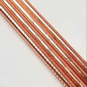 Food Grade Stainless Steel <b>Drinking</b> <b>Straws</b> Sustainable Metal Drinkware <b>for</b> Home Kitchen and Café Service - Product Image 5