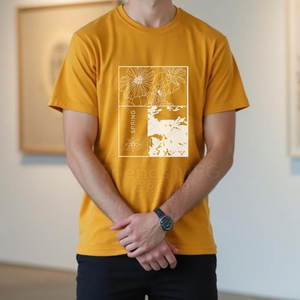 Camisetas Personalizadas para Hombre, 100% Algodón, Ecológicas, Ligeras, de Secado Rápido, Transpirables y Cómodas, para Venta en Línea - Product Image 6