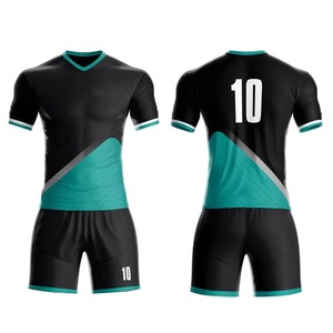 Nuevo Diseño de Uniformes de Fútbol, Conjuntos Deportivos de Manga Corta, Ropa Casual de Fútbol para Hombre, Poliéster/Algodón, Secado Rápido, Transpirable - Product Image 5