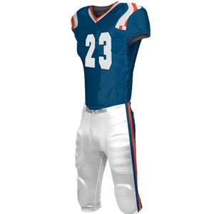 Vêtements de sport de qualité unique, uniforme américain, vêtements d'entraînement d'équipe, confort, manches courtes, respirant, maillot de football américain - Product Image 6