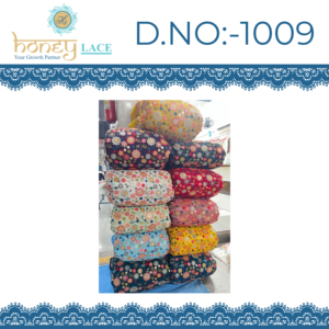 ผ้าลูกไม้พรีเมียม HONEY LACE Fendy ผ้าไม่ทอ โพลีเอสเตอร์/ไนลอน/เมทัลลิก ลายดอกไม้ สำหรับงานแต่งงาน เสื้อผ้าเด็กชายเด็กหญิง น้ำหนักปานกลาง - Product Image 4