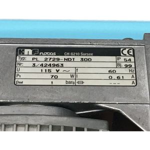 Mini-pompe KNF FLODOS PL 2729-NDT 300, CH-6210, avec - Équipements et pièces semi-conductrices d'occasion fiables à l'échelle mondiale chez - Product Image 3