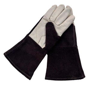 ถุงมือหนังวัว TIG เสริมความแข็งแรงบริเวณฝ่ามือ ทนความร้อน สำหรับงานเชื่อม TIG - Product Image 1