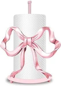 Porte-serviettes en papier en métal noir sur pied avec panier inférieur pour cuisine - Product Image 4