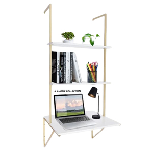 <b>Wall</b> <b>Mounted</b> Storage <b>Shelves</b> & Units Stainless Steel MDF Board Material Floating <b>Shelves</b> for Home Decorative - Product Image 1